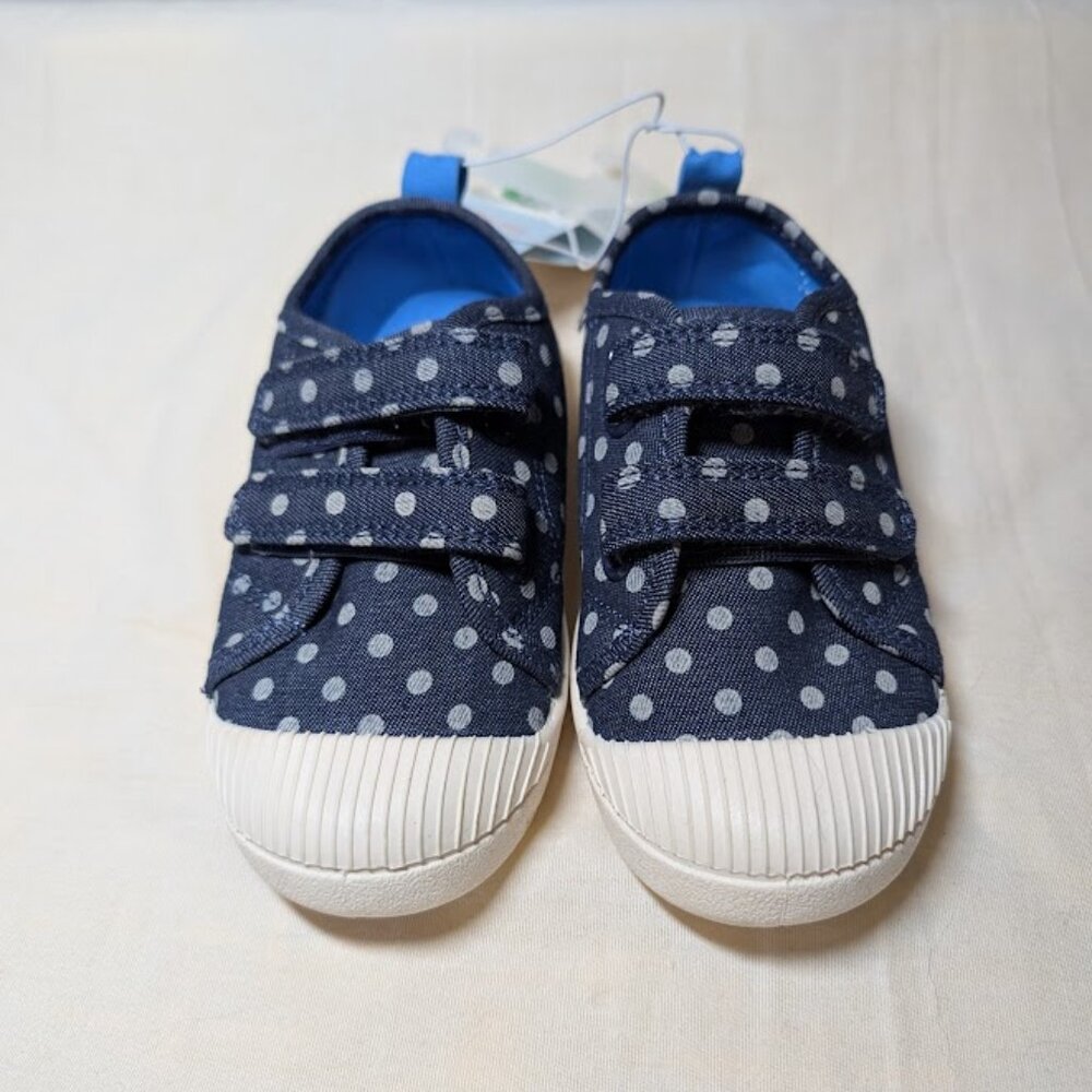 NWT Girls Cat & Jack Velcro strap Tennis Sneakers size 11